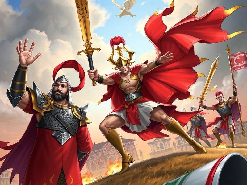 Mace Noble Leader Battle Scene